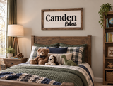 Wooden Nursery Names | Girl Nursery Wall Decor | Above Crib Art