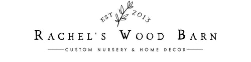 Rachel's Wood Barn Logo